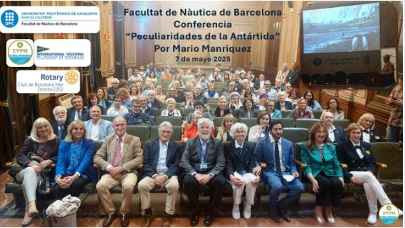 Conferencia “Peculiaridades de la Antártida” por Dr. Mario Manriquez