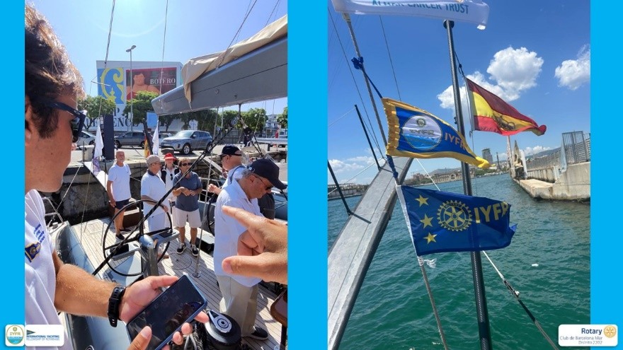 Salida al Mar con Proyecto Solidario Salida al Mar con Proyecto Solidario. Momento de la salida del Puerto